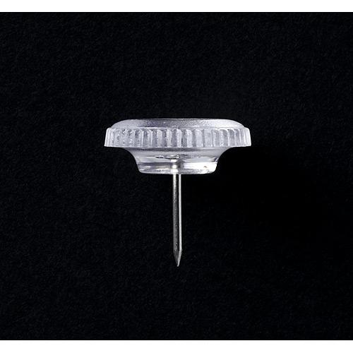 スマートバリュー プラ画びょう　クリア８０本入　Ｂ５０９Ｊ Ｂ５０９Ｊ