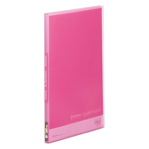 キングジム シンプリーズクリアファイル　１８６ＴＳＰピンク １８６ＴＳＰヒン