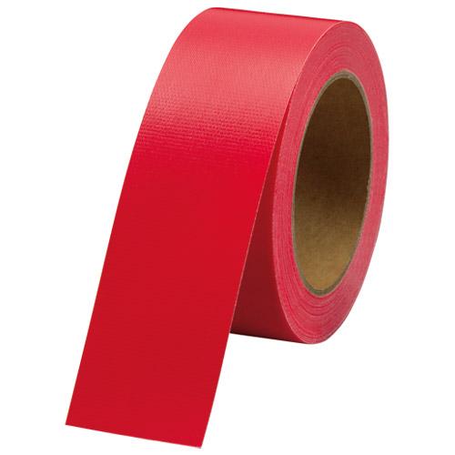 スマートバリュー カラー布テープ赤　１巻　Ｂ３４０Ｊ−Ｒ Ｂ３４０Ｊ−Ｒ
