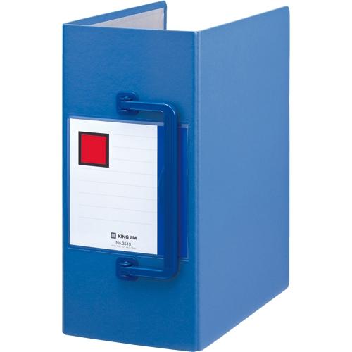 キングジム スーパードッチファイル　３５１３　特厚１３０ｍｍ　青 ３５１３アオ