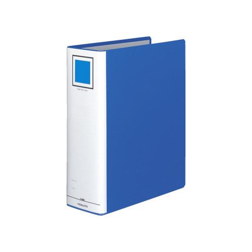 コクヨ KOKUYO チューブファイル「エコ」 A4縦 90ミリとじ 2穴 青 フ-E690B グリ...