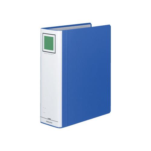 ●コクヨ KOKUYO チューブファイル「エコツインR」 S型 A4縦 80ミリとじ 2穴 青 フ-...
