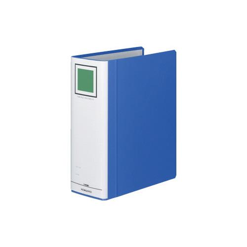 コクヨ KOKUYO チューブファイル「エコツインR」 S型 B5縦 80ミリとじ 2穴 青 フ-R...