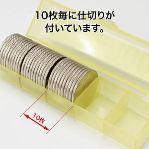 オープン工業 コインケース 100円用 黄 M...の詳細画像2