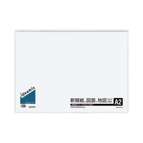 コクヨ KOKUYO クリヤーブック「ideamix」固定式 サイドスローA2 10枚ポケット ラ-...