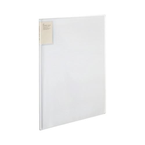 コクヨ KOKUYO クリヤーブック「キャリーオール」固定式 背ポケット20枚タイプ A3縦 透明 ...