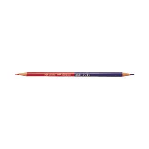 トンボ鉛筆 赤青鉛筆 ８９００ＶＰ 朱・藍＝５：５ １ダース ８９００−ＶＰ｜shimiz