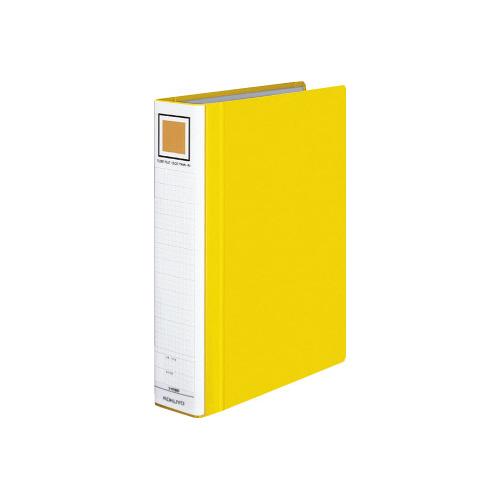 コクヨ KOKUYO チューブファイル「エコツインR」 S型 A4縦 50ミリとじ 2穴 黄 フ-R...
