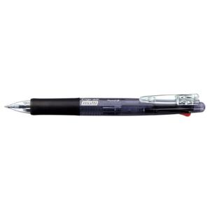 ゼブラ ZEBRA クリップ−オンマルチ 軸色：黒 ボールペン4色＋シャープ B4SA1-BK グリーン購入法適応 ★ネコポス