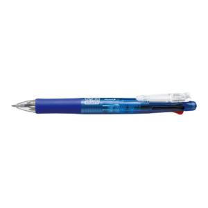 ゼブラ クリップ−オンマルチ 軸色：青 ボールペン４色＋シャープ Ｂ４ＳＡ１−ＢＬ ★10パックセット｜shimiz