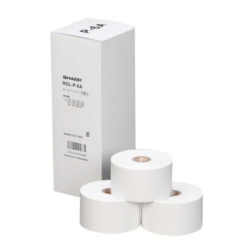 シャープ レジ用ロール　普通紙　ＲＯＬ−Ｐ−６Ａ　５巻 ＲＯＬ−Ｐ−６Ａ ★10個パック