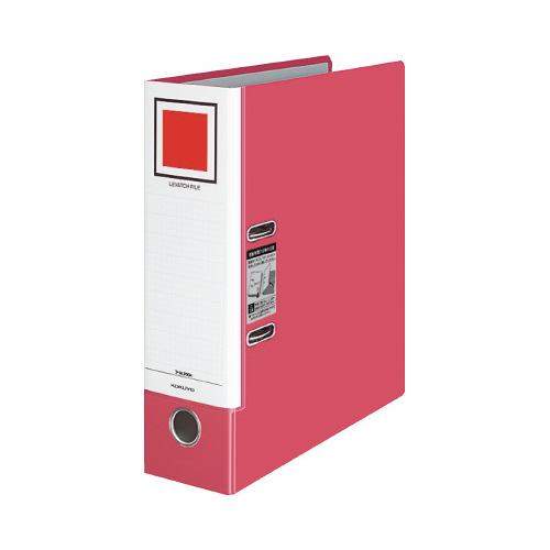 コクヨ KOKUYO レバッチファイル A4縦 2穴 68ミリとじ 赤 フ-AL200R グリーン購...