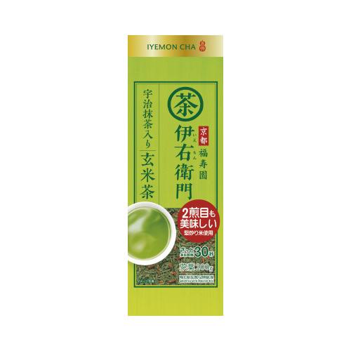宇治の露製茶 ＃伊右衛門 抹茶入り玄米茶 200g 4662108