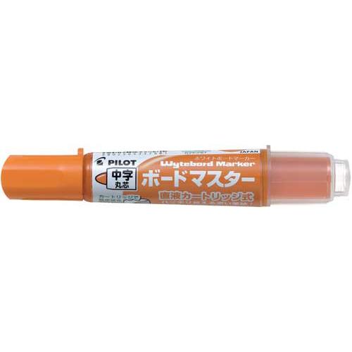 パイロット ボードマスター（中字丸芯） オレンジ 油性顔料（アルコール系）インキ WMBM-12L-...