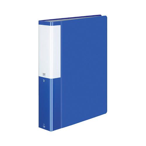 コクヨ KOKUYO クリヤーブック「POSITY」 （固定式）A4縦100枚ポケット 青 P3ラ-...