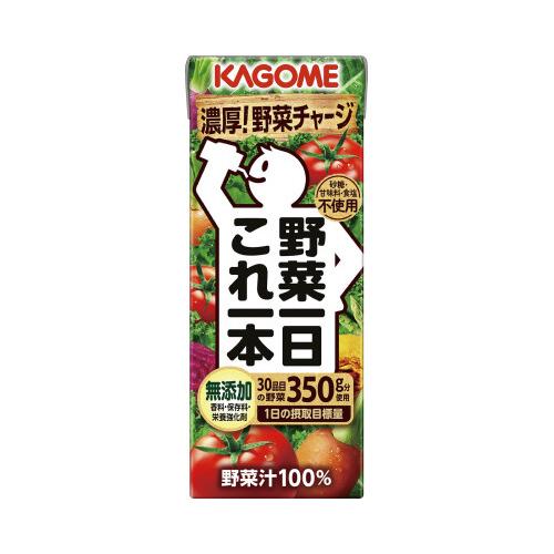 カゴメ ＃野菜一日これ一本 200ml×24パック 4557