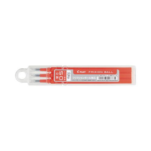 パイロット フリクションボール05 替芯 0．5mm レッド 3本セット LFBKRF30EF3R ...