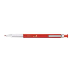 三菱鉛筆 ユニホルダー ＭＨ５００ 赤 ２．０ｍｍ芯用ホルダー ＭＨ５００−１５｜shimiz