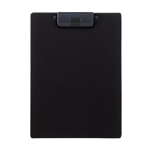 リヒトラブ クリップボード「捺印対応」 A4タテ型 黒 A2980-24 グリーン購入法適応