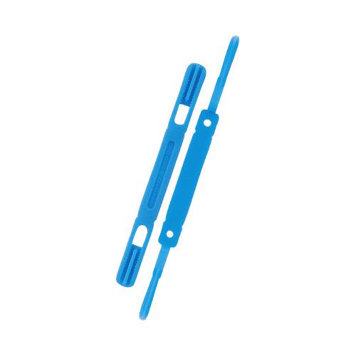 リヒトラブ ルーパーファスナー青 2穴 80mmピッチ 5組入 F1-8 ★ネコポス