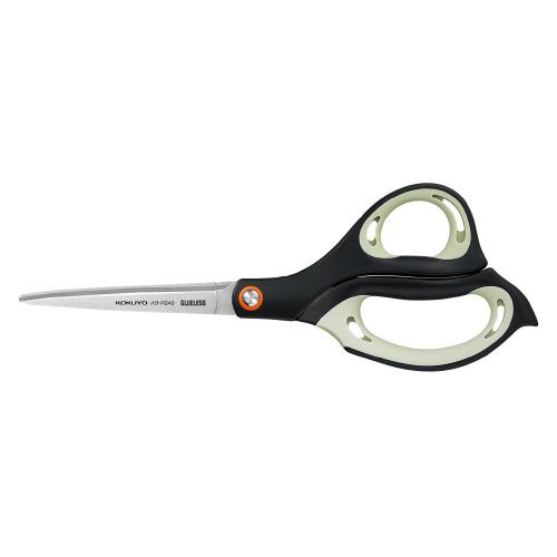 コクヨ KOKUYO ハサミ＜エアロフィット・スペリオ＞ グルーレス刃 刃渡り87mm 黒 ハサ-P...