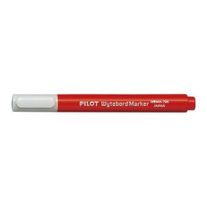 パイロット ホワイトボードマーカー 細字 レッド 油性顔料（アルコール系）インキ WBMA-7SN-R グリーン購入法適応 エコマーク ★ネコポス