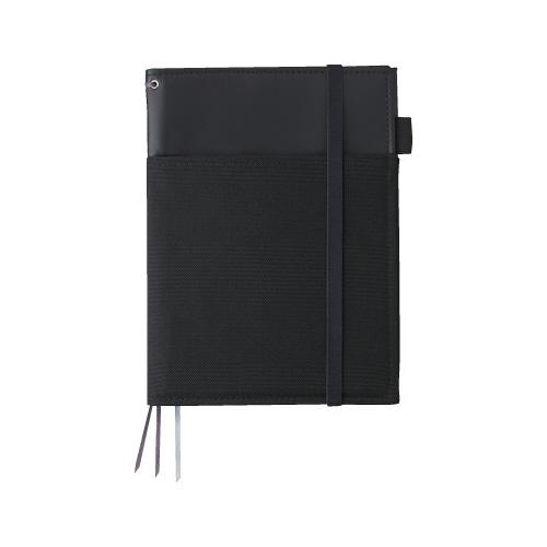 コクヨ KOKUYO カバーノート＜SYSTEMIC＞ 黒 ツインリング A5 罫幅6mm 50枚 ...