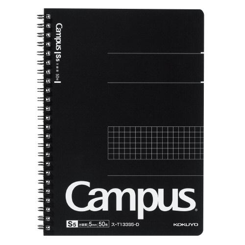 コクヨ KOKUYO キャンパスツインリングノート（方眼罫） （カットオフ）A5 5mm方眼罫 50...