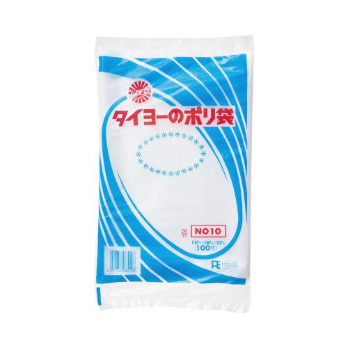中川製袋化工 ポリ規格袋0．05mm 透明 10号 180×270mm 100枚入り S000108...