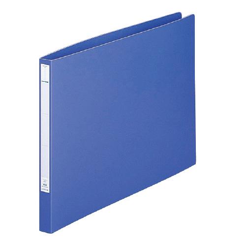 リヒトラブ パンチレスファイル A3 横 160枚 藍 F376-9 グリーン購入法適応