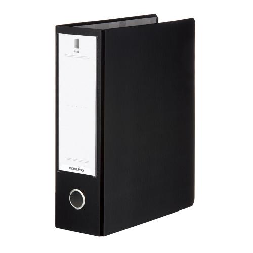 コクヨ KOKUYO チューブファイル「NEOS」A4縦 80mmとじ2穴 ブラック フ-NE680...