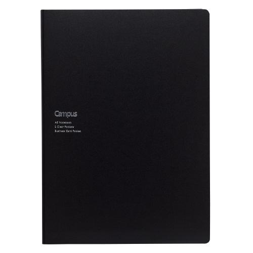 コクヨ KOKUYO キャンパス書類収容カバーノート A5 ブラック ノ-615B-D ★ネコポス