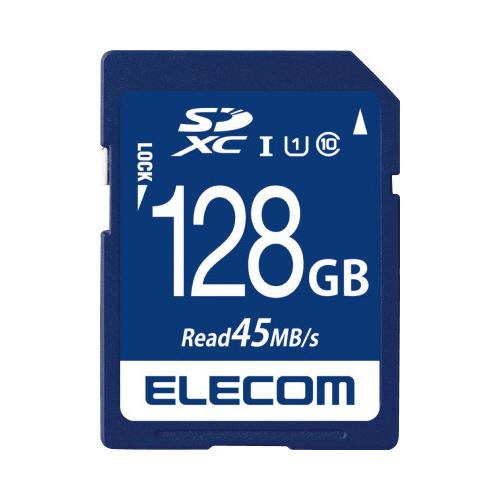エレコム エレコム データ復旧SDXCカード UHS−I U1 45MB／s 128G MF-FS1...