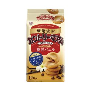 うまい村デイリー 不二家 厳選カントリーマアム 贅沢バニラ 16枚 X5 うまい村 通販 Yahoo ショッピング