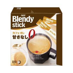 AGF ブレンディ スティック カフェオレ 甘さなし ( 7.8g×100本