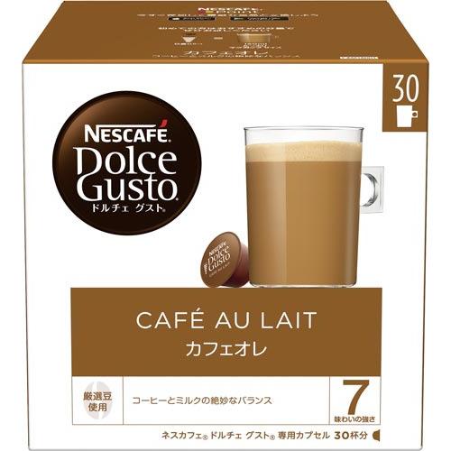 ネスレ ドルチェグストカプセル カフェオレ ３０杯 １２３４１１９５