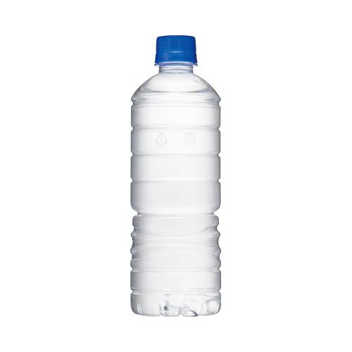アサヒ飲料 おいしい水 天然水 ラベルレス ６００ｍｌ×２４本 ３６９１０６