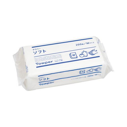 日本製紙クレシア タウパーソフト M 200組 76-SFM