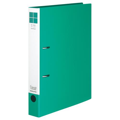 コクヨ KOKUYO リングファイル「スリムスタイル」 A4縦 内径35ミリ 2穴 緑 フ-URF4...