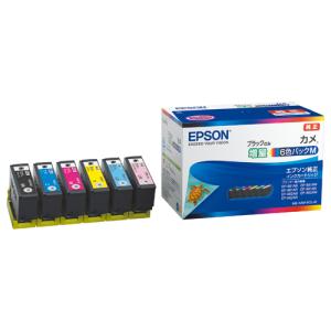エプソン（EPSON） コンビニ受け取り可 インクカートリッジ カメ 6色