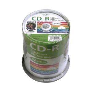 磁気研究所 ＣＤ−Ｒ データ用 １００枚スピンドル ＩＪＰ対応 ＨＤＣＲ８０ＧＰ１００｜shimiz