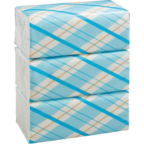 カウネット パルプソフトパックティシュー 300組×3個 4629-8379 ★10個パック