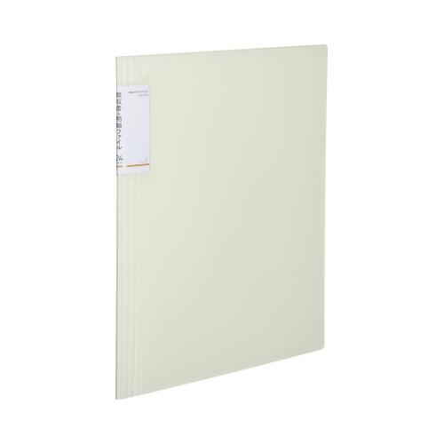 コクヨ KOKUYO 領収書＆明細ファイル（固定式） 「ノビータ」24P 白 ラ-NVR510W