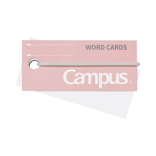 コクヨ KOKUYO キャンパス バンドでまとまる単語カード 中 ピンク 85枚 タン-201P ★...