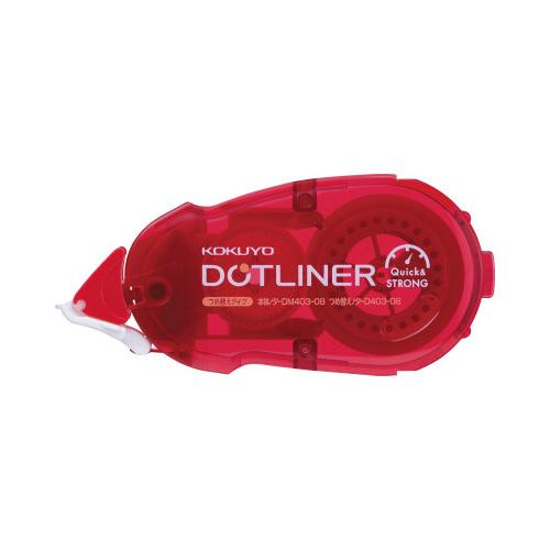 コクヨ KOKUYO テープのり「ドットライナー」 つめ替え用テープ 強力貼るタイプ タ-D403-...