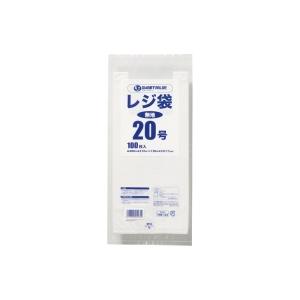 スマートバリュー レジ袋　２０号　１００枚　Ｂ９２０Ｊ Ｂ９２０Ｊ ★10個パック