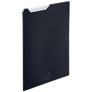 LIHITLAB クリップファイルA4 黒 F-5067-24  お得な10点セット