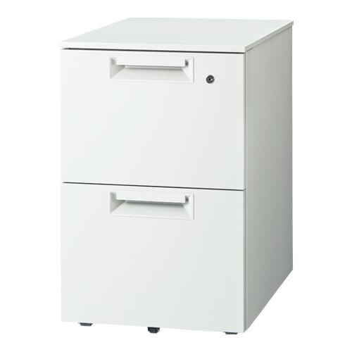 プラス キャビネット２段　ＪＳ−０４６ＳＣ−Ａ２　ホワイト ＪＳ−０４６ＳＣ−Ａ２　Ｗ４