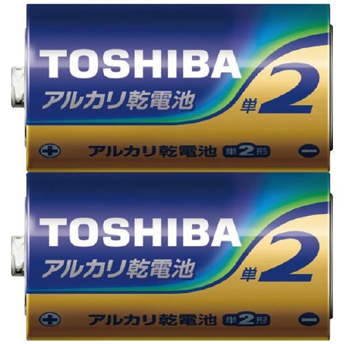 東芝 東芝アルカリ乾電池　単２形　２本×５０パック ＬＲ１４Ｌ　１００Ｐ