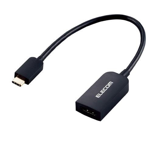 エレコム 変換アダプタ　ＴｙｐｅＣ−ＨＤＭＩ　ＡＤ−ＣＨＤＭＩＢＫ２ ＡＤ−ＣＨＤＭＩＢＫ２
